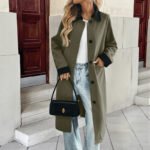 Temperament Commute All-matching Long Coat For Women - Image 4