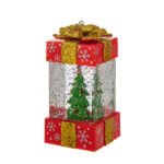 Christmas Decorations Crystal Ball Christmas Gift Box Lights - Image 4
