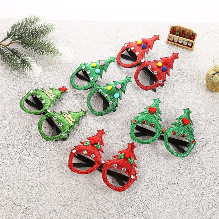 Party Christmas Children's Toys Christmas Luminous Glasses Frame - Image 5