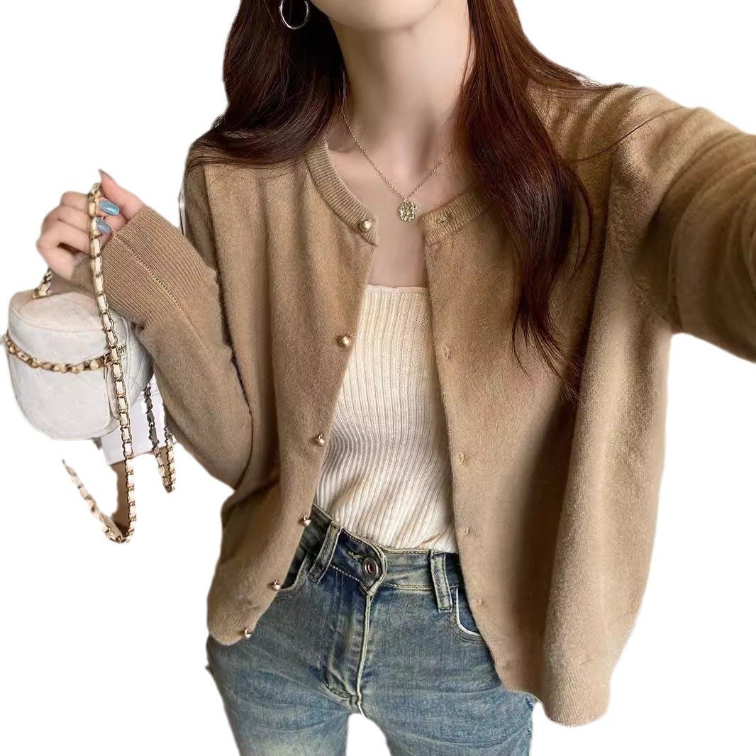 0947b236-09c8-4592-b594-0f2a8b59db16.jpg Women's Early Autumn Thin Type Long-sleeved Top - Image 5