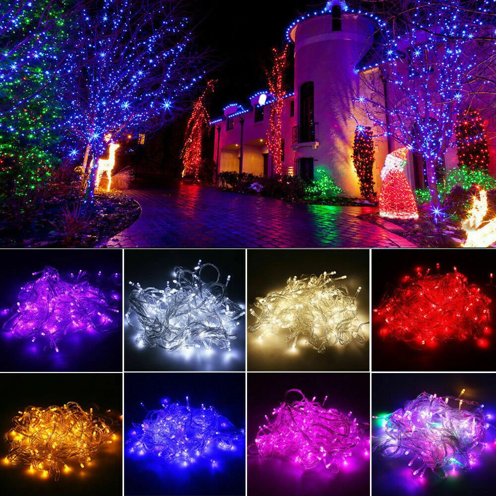 103d8c56-e3f5-4870-b6e0-056e8e9b46de.jpg LED Fairy String Lights Multicolor Garland Beads Outdoor Waterproof Holiday Party Christmas Tree Decor - Image 1