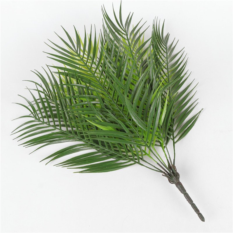 138879278170.jpg Palm tree leaf plant simulation plastic green plant - Image 4