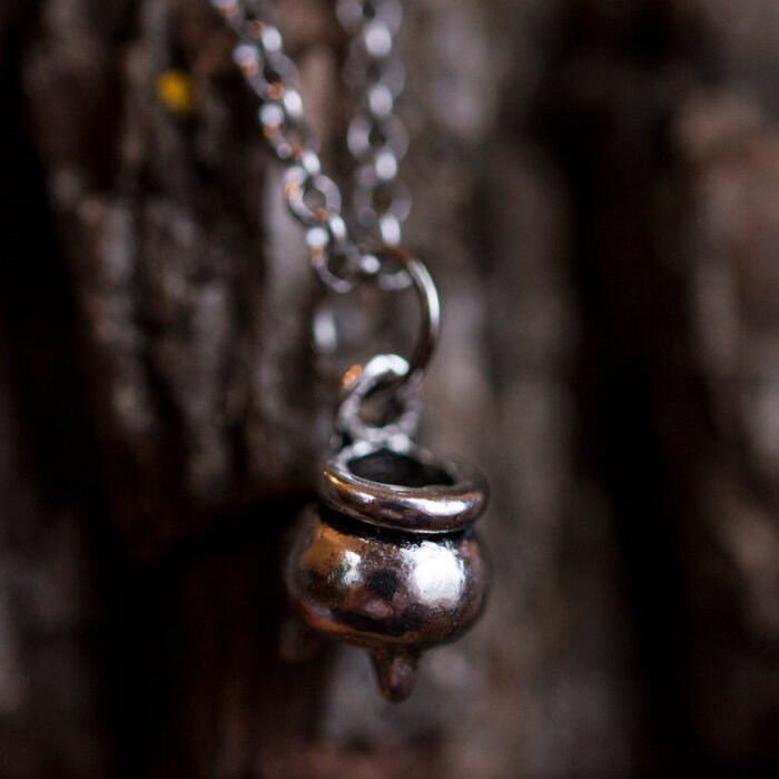 Halloween Jewelry Halloween Wizard Pendant - Image 1