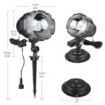 LED Christmas Light Projector Snow Projection Lamp - Image 2