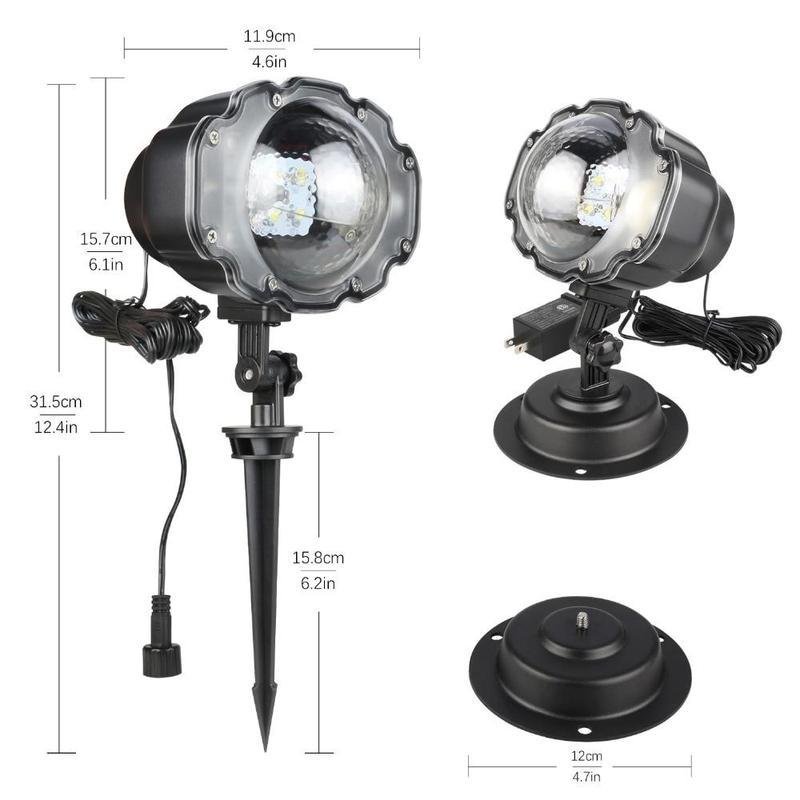 1656239839152.jpg LED Christmas Light Projector Snow Projection Lamp - Image 2