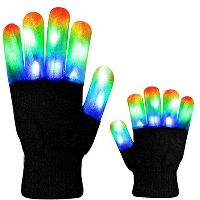 Led Glowing Gloves Rainbow Glowing Gloves - Image 6