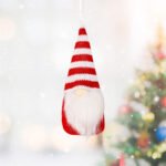 Christmas Decorations Christmas Knitted Small Pendant - Image 3