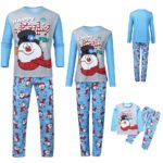 Christmas Parent-child Printed Long Sleeve Pajamas Homewear - Image 2