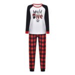 Cartoon Elk Print Home Clothes Pajamas Parent-child Wear - Image 2