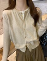 Women's Early Autumn Thin Type Long-sleeved Top - Image 9