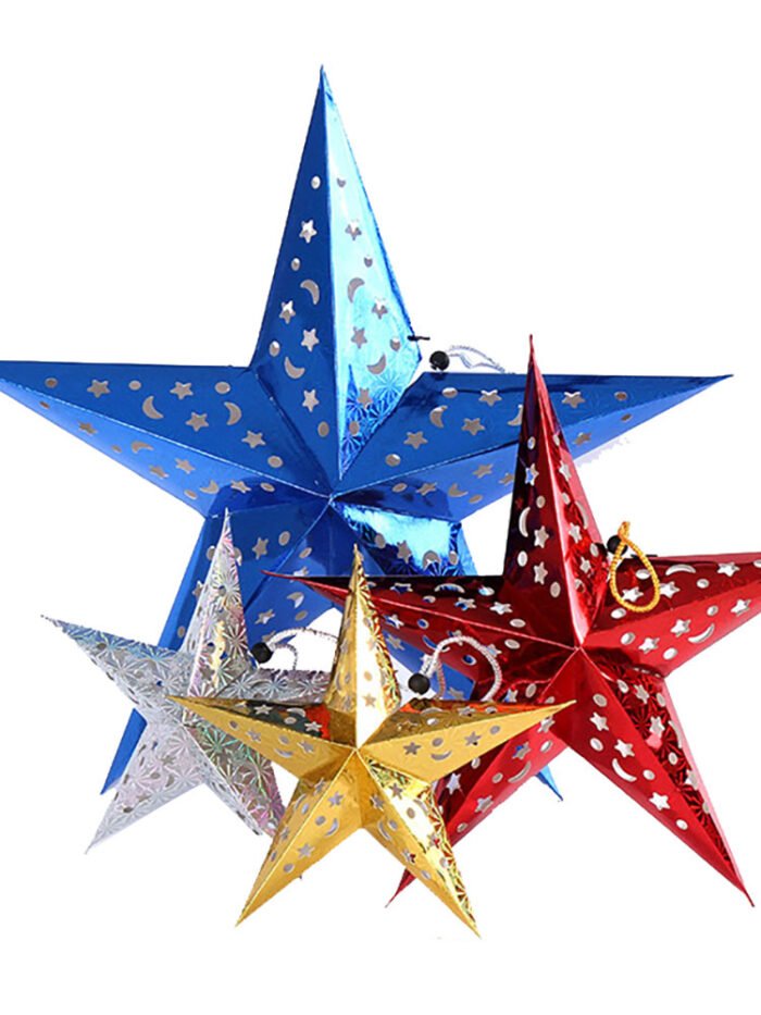 Christmas star ornaments - Image 3