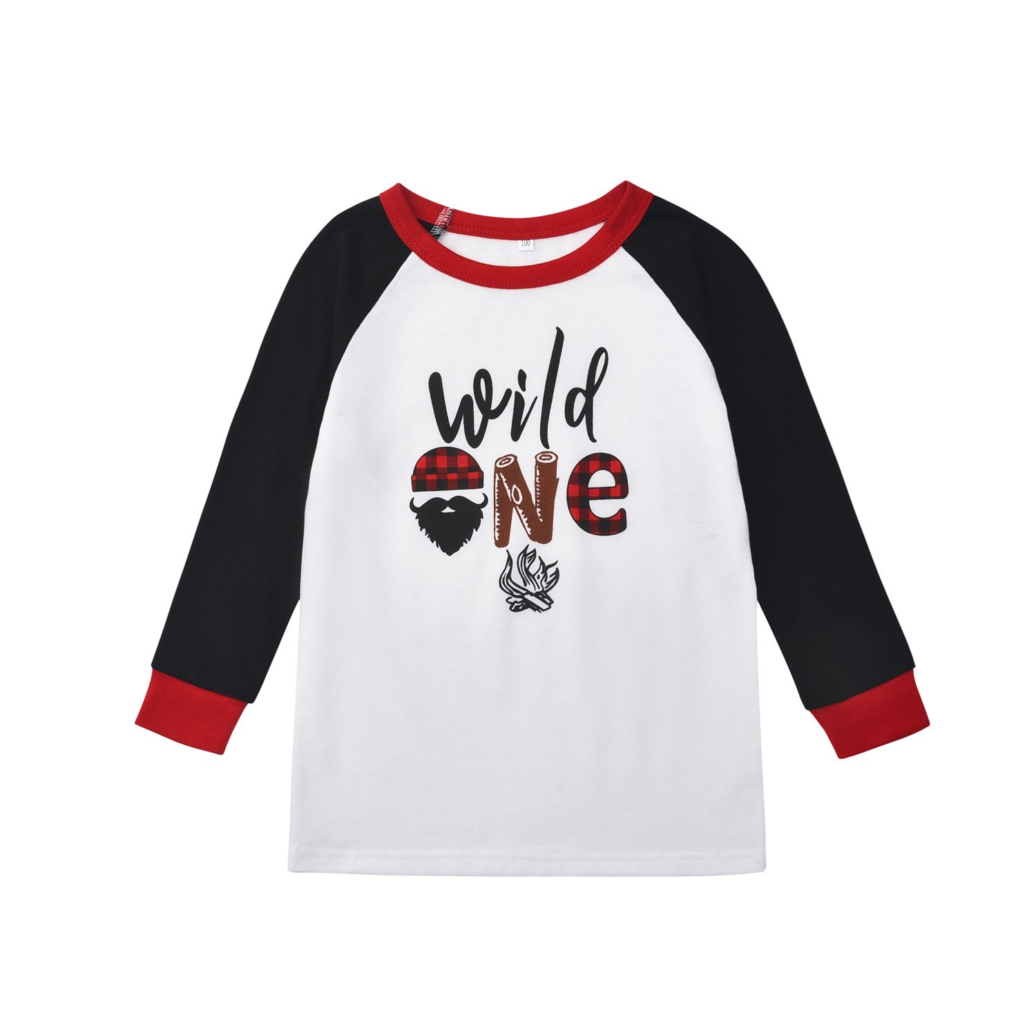 24437fcd-c9b5-4dd5-baa1-95e9b060877e.jpg Cartoon Elk Print Home Clothes Pajamas Parent-child Wear - Image 6