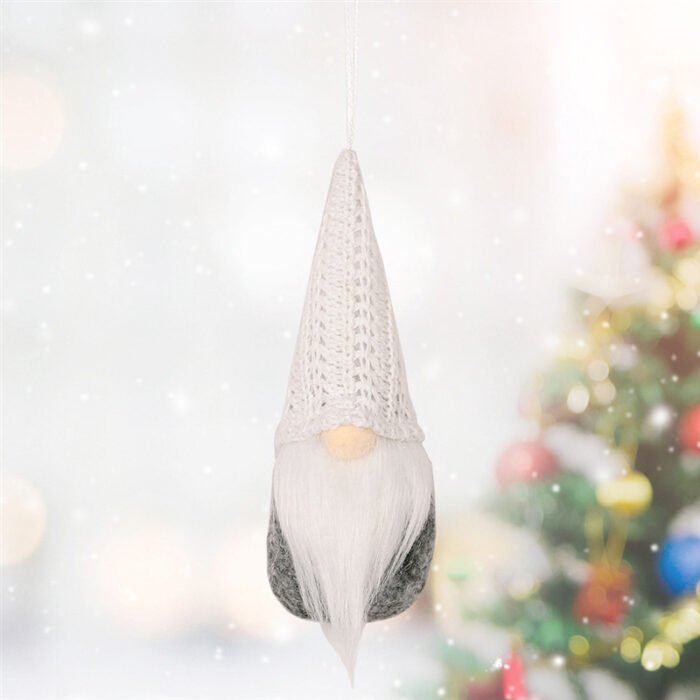 Christmas Decorations Christmas Knitted Small Pendant - Image 10