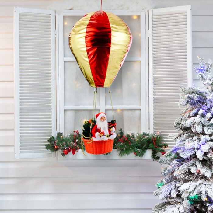 Christmas Decoration Hot Air Balloon Atmosphere Ceiling - Image 3