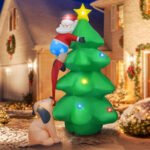 Giant Arch Santa Claus Snowman Inflatable Garden Yard Archway Christmas Ornaments Xmas New Year Festival Party Props Decor - Image 6