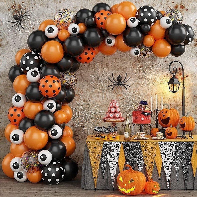 32bbef0c-6539-4bda-92af-8ab7a7759e68.jpg Halloween Party Decor Latex Balloons Set - Image 1