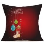 Christmas festive pattern car sofa pillow pillowcase - Image 6