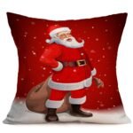 Christmas festive pattern car sofa pillow pillowcase - Image 7