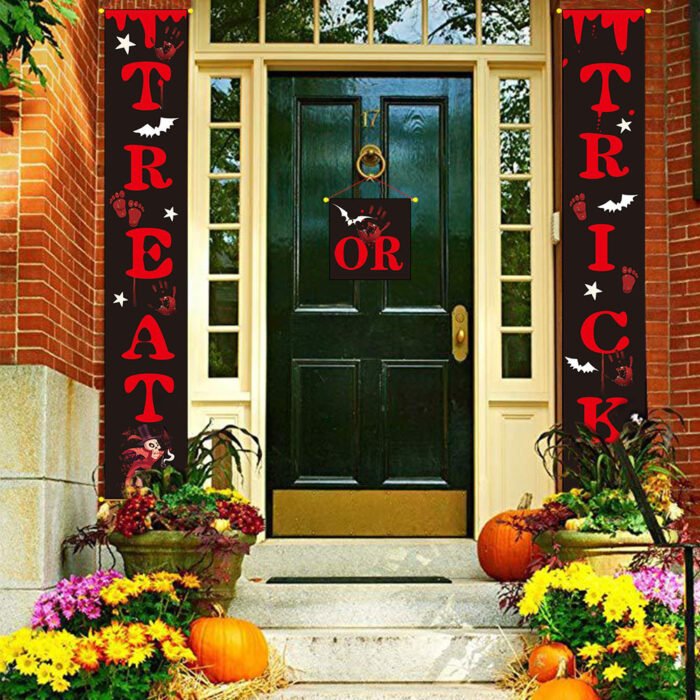 Halloween decoration outdoor banner halloween couplets - Image 3
