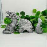 Large Dragon Gothic Garden Decor Statue Castle Moat Lawn Statue Garden Sculptures & Statues Funny Yard Garden Outdoor Figurine - Image 7