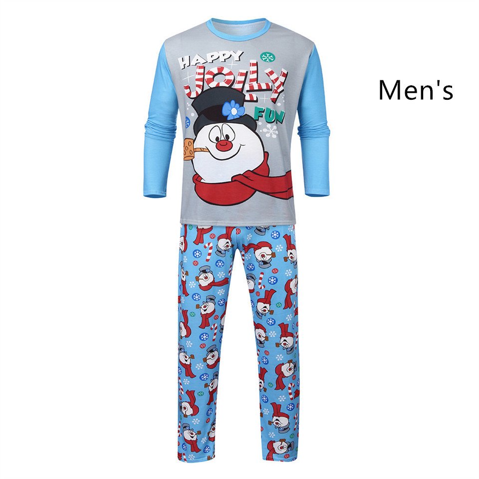 3a0ef190-0def-4419-b819-ffa99c259b5e.jpg Christmas Parent-child Printed Long Sleeve Pajamas Homewear - Image 7