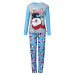 Christmas Parent-child Printed Long Sleeve Pajamas Homewear - Image 3