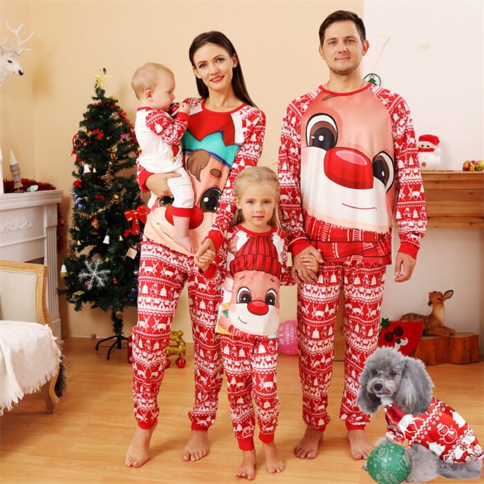 Men's Fawn Christmas Pajama Set - Image 1