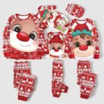 Men's Fawn Christmas Pajama Set - Image 8
