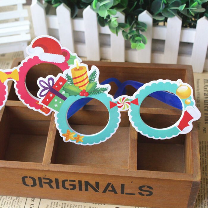 Party Christmas Children's Toys Christmas Luminous Glasses Frame - Image 4
