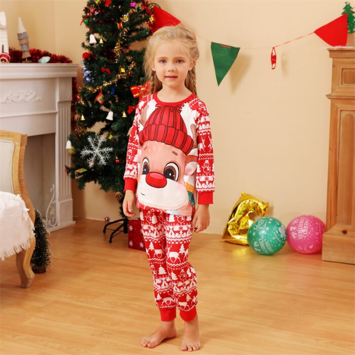 Men's Fawn Christmas Pajama Set - Image 3