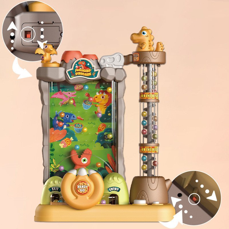 5a295af4-79e3-46f5-a506-c70594e00277.jpg Children's Board Game Toy Dinosaur Bean Parent-child Interaction - Image 2