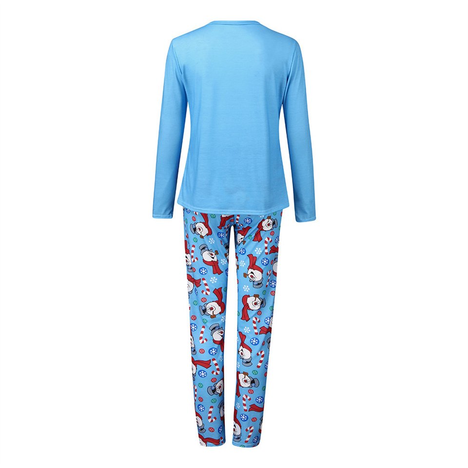 616d4980-238f-4a18-b948-68e8ecc05df5.jpg Christmas Parent-child Printed Long Sleeve Pajamas Homewear - Image 4