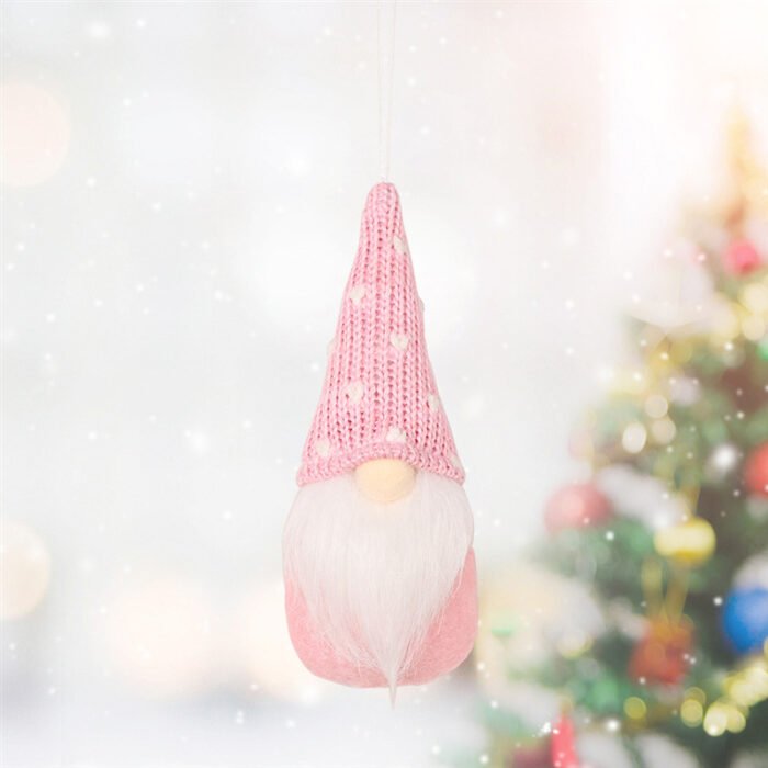 Christmas Decorations Christmas Knitted Small Pendant - Image 8