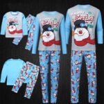 Christmas Parent-child Printed Long Sleeve Pajamas Homewear