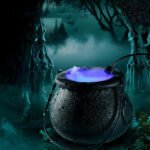 Halloween Mist Maker Indoor Fountain Horror Atmosphere Fogs Maker Small Pond Fogs Machine Atomizer Air Humidifier Holiday Decor - Image 2