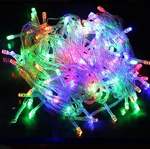 822145195170.jpg LED Fairy String Lights Multicolor Garland Beads Outdoor Waterproof Holiday Party Christmas Tree Decor - Image 5