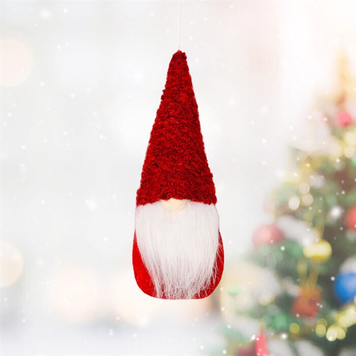 Christmas Decorations Christmas Knitted Small Pendant - Image 5