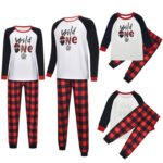Cartoon Elk Print Home Clothes Pajamas Parent-child Wear - Image 4