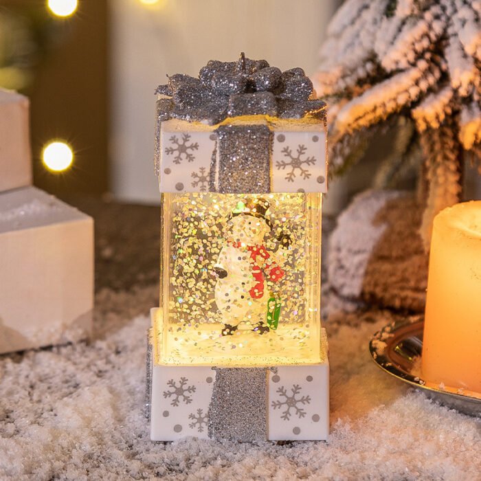 Christmas Decorations Crystal Ball Christmas Gift Box Lights - Image 3