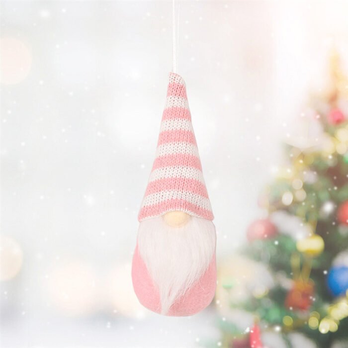 Christmas Decorations Christmas Knitted Small Pendant - Image 7