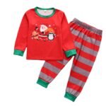 Cartoon Christmas Print Suit Parent-child Home Clothes - Image 6