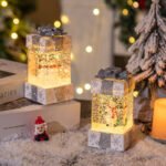 Christmas Decorations Crystal Ball Christmas Gift Box Lights - Image 2