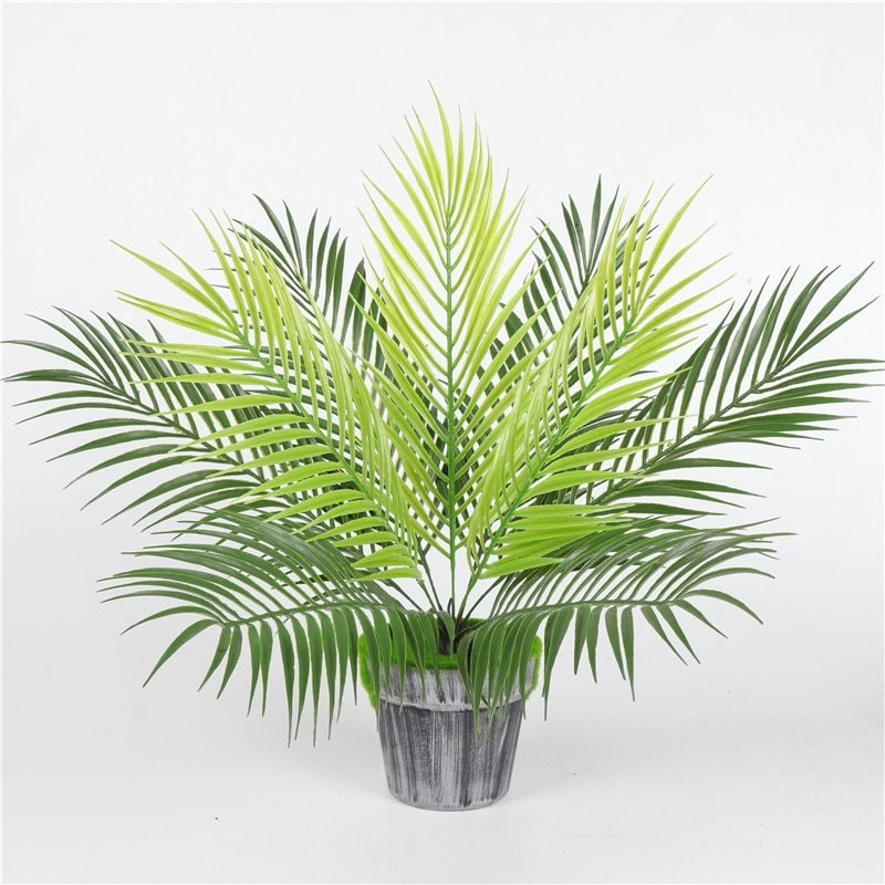 999662430672.jpg Palm tree leaf plant simulation plastic green plant - Image 2
