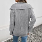 Autumn Winter Japanese Comfortable Retro Knitted Top For Women - Image 4