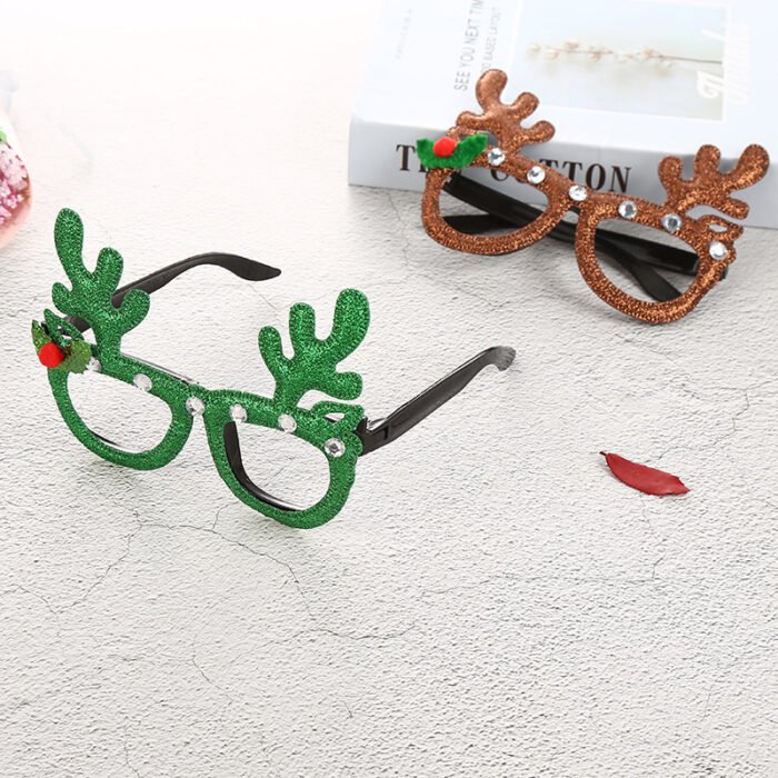 Party Christmas Children's Toys Christmas Luminous Glasses Frame - Image 3