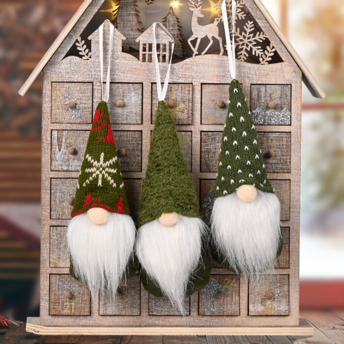Christmas Decorations Christmas Knitted Small Pendant - Image 1