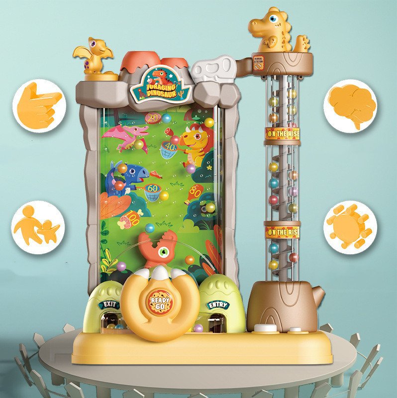 abd4059e-8286-4cab-bc62-30b69b93ef63.jpg Children's Board Game Toy Dinosaur Bean Parent-child Interaction - Image 3