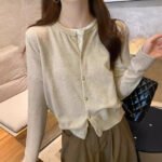 Women's Early Autumn Thin Type Long-sleeved Top - Image 2