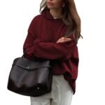 Minimalist Long Sleeve Hooded Sweater Woolen Clothing - Image 4