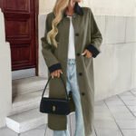 Temperament Commute All-matching Long Coat For Women - Image 6